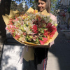 Большой букет Альстромерий микс